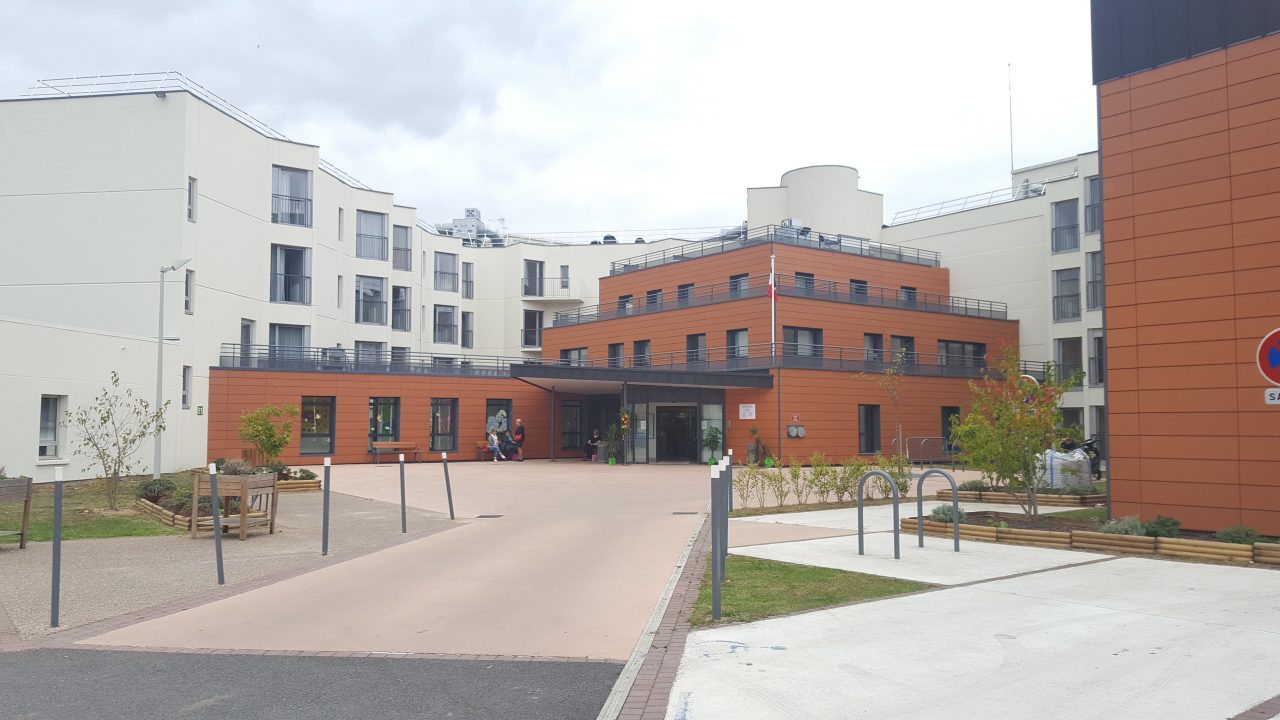 Façade de l'Ehpad Lecallier-Leriche
